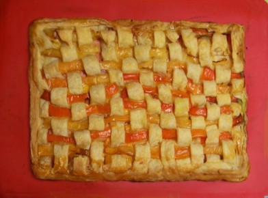 Простой и аппетитный закусочный пирог за минимальное время