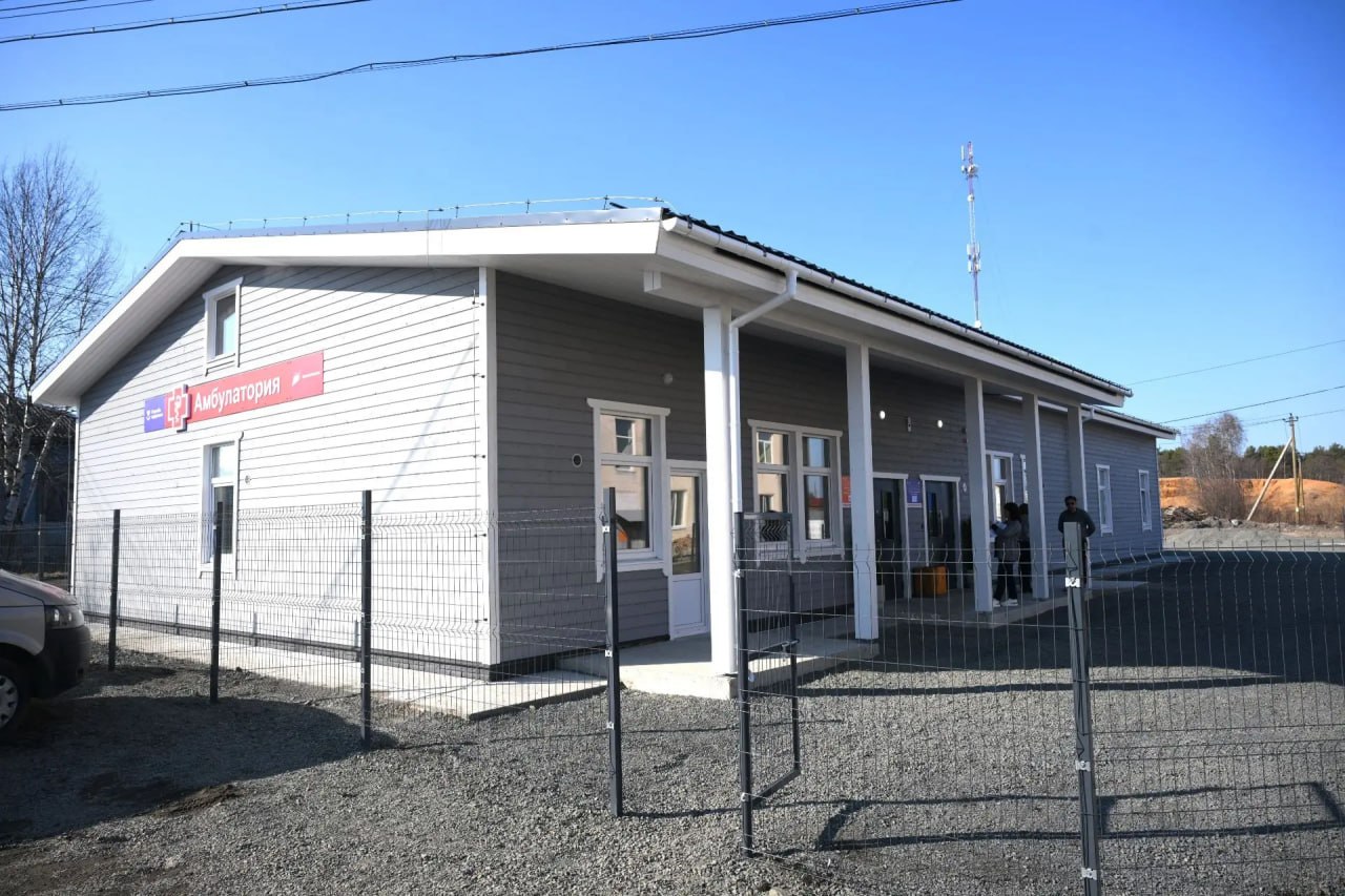 Артур Парфенчиков: В селе Деревянное сегодня первый день работы новой врачебной амбулатории