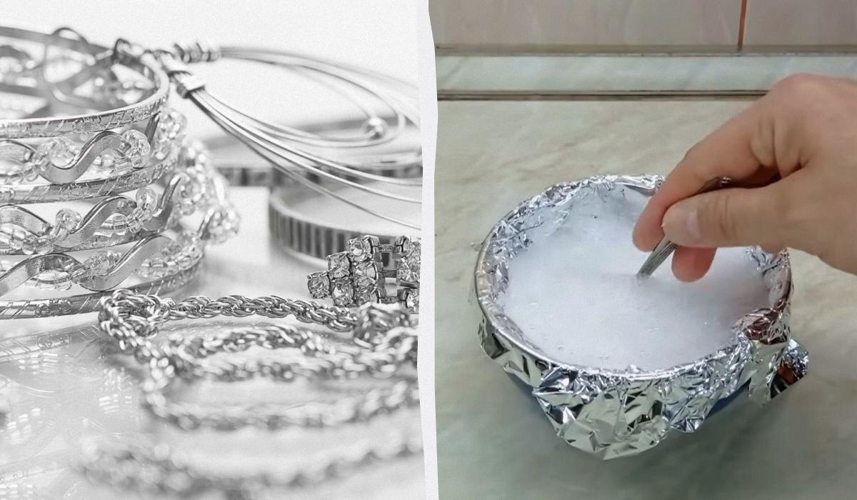 Как вернуть серебру идеальный блеск: необычный способ очищения за 20 минут