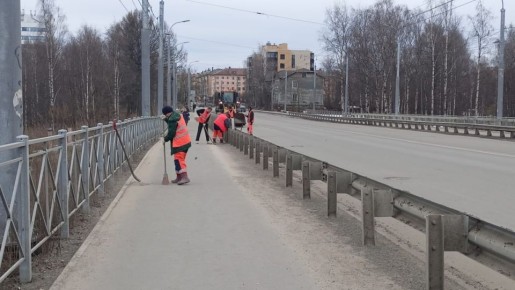 С улиц Петрозаводска вывезли более 6 тысяч тонн смёта, сообщает администрация города
