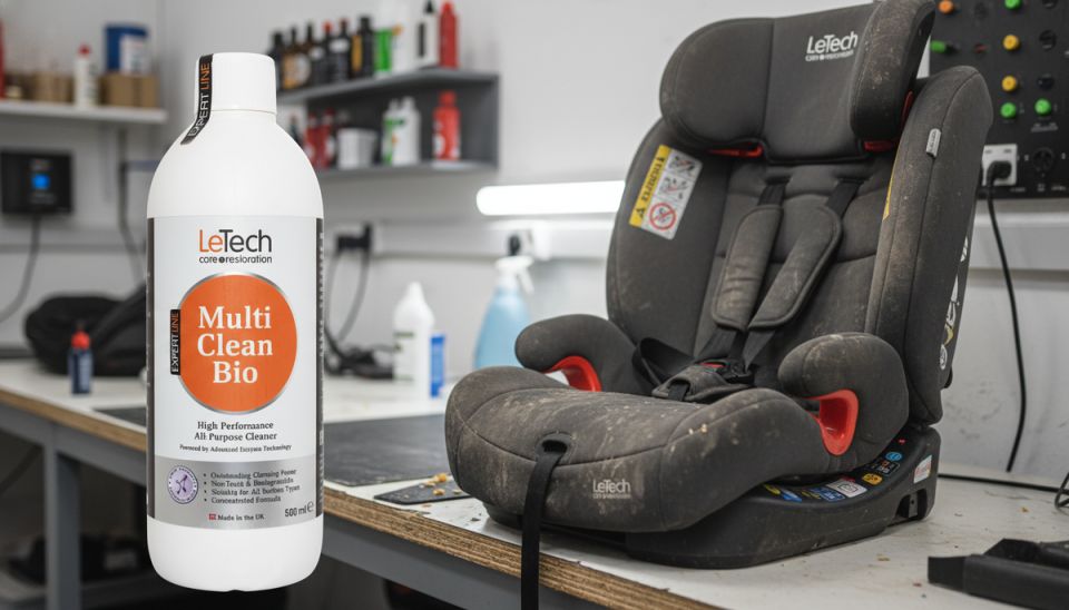 Восстановление детских кресел с LeTech: чистота и свежесть!