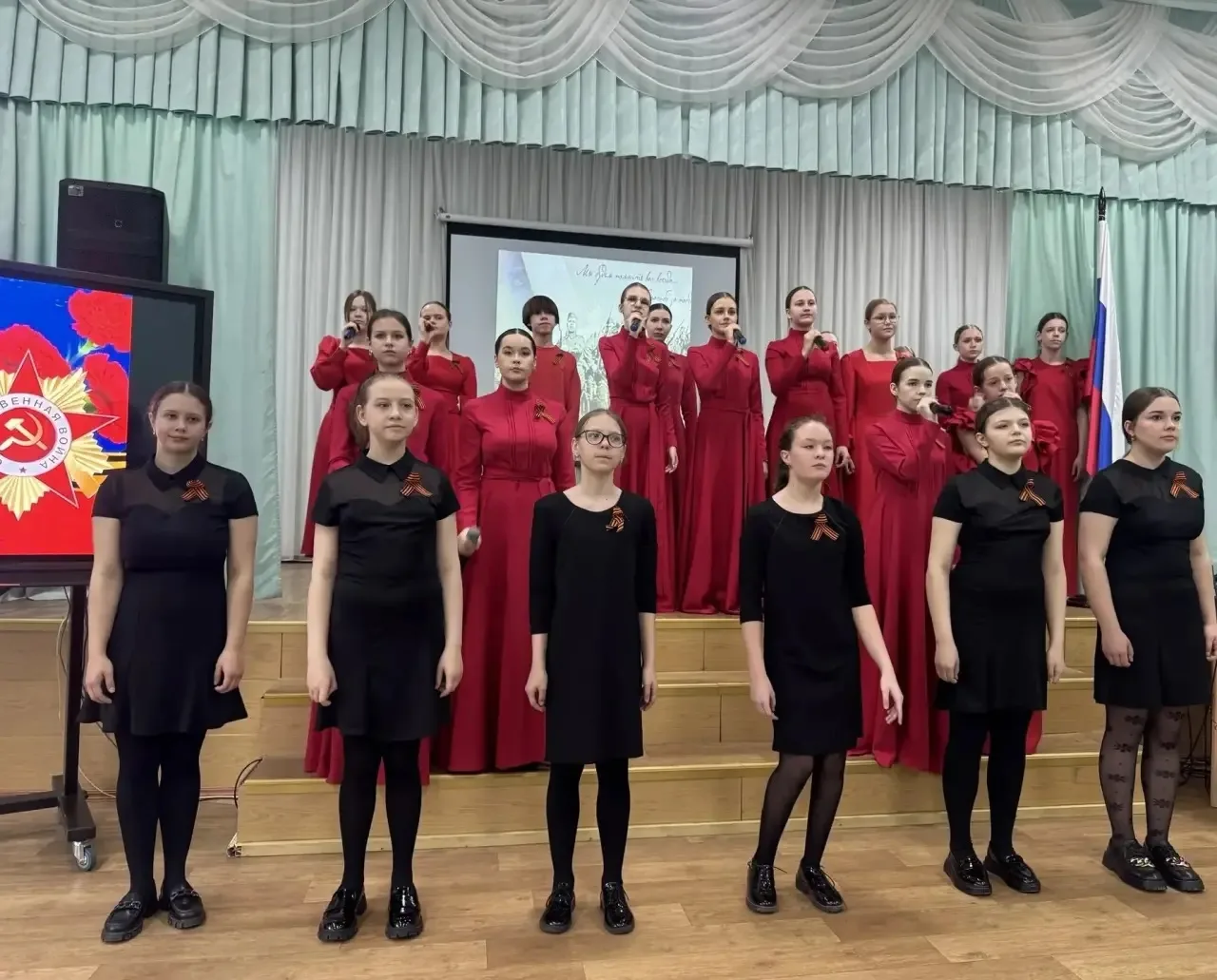Колыхматова: В школе №8 имени Н.Г. Варламова прошёл трогательный концерт «Этот День Победы» Колыхматова: В школе №8 имени Н.Г. Варламова прошёл трогательный концерт «Этот День Победы»