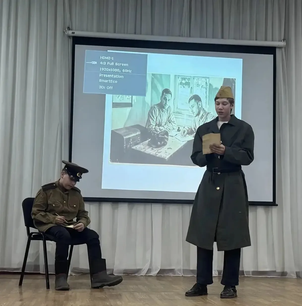 Колыхматова: В школе №8 имени Н.Г. Варламова прошёл трогательный концерт «Этот День Победы» Колыхматова: В школе №8 имени Н.Г. Варламова прошёл трогательный концерт «Этот День Победы»
