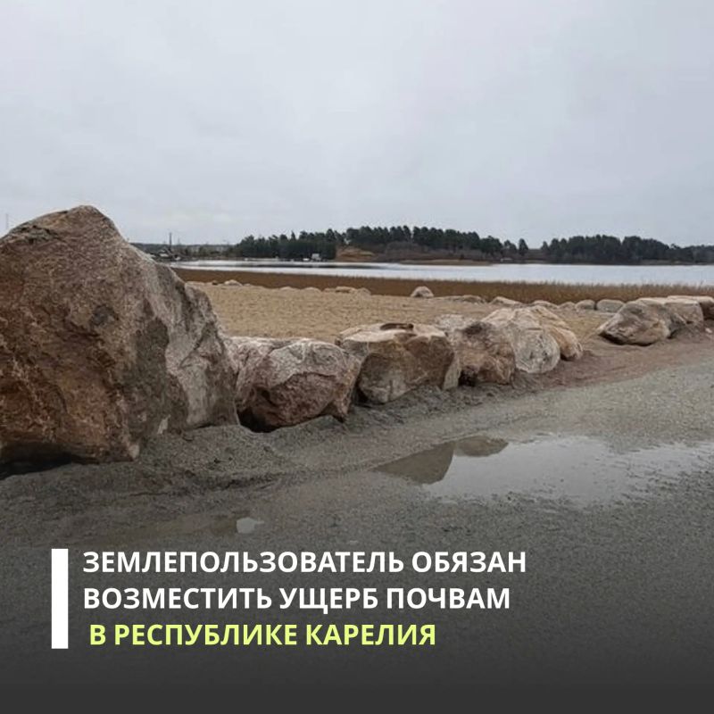 Росприроднадзор провел выездное обследование в деревне Лумбуши Медвежьегорского района Карелии после обращения местного жителя