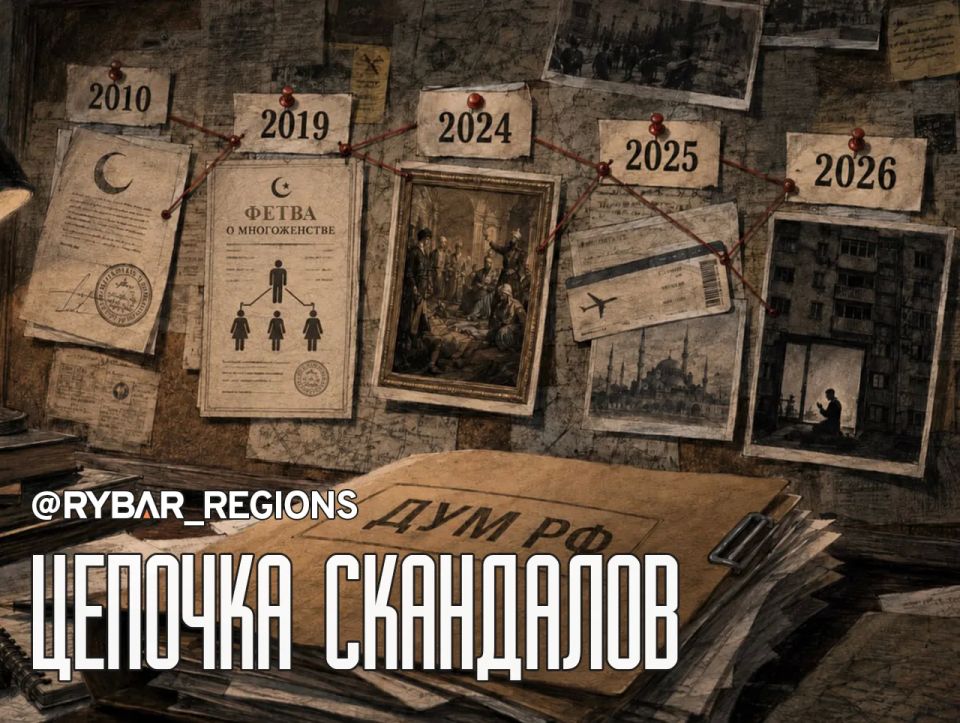 Хроника конфликтов. Связанных с ДУМ РФ