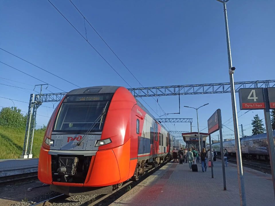 Сегодня утром из Петрозаводска в Санкт-Петербург не отправился вовремя поезд «Ласточка»