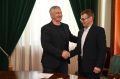 Артур Парфенчиков напутствовал лесничего Константина Федорова на участие в федеральном конкурсе