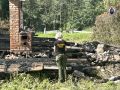 Следователями СК проводится проверка по факту обнаружения тела мужчины в результате пожара