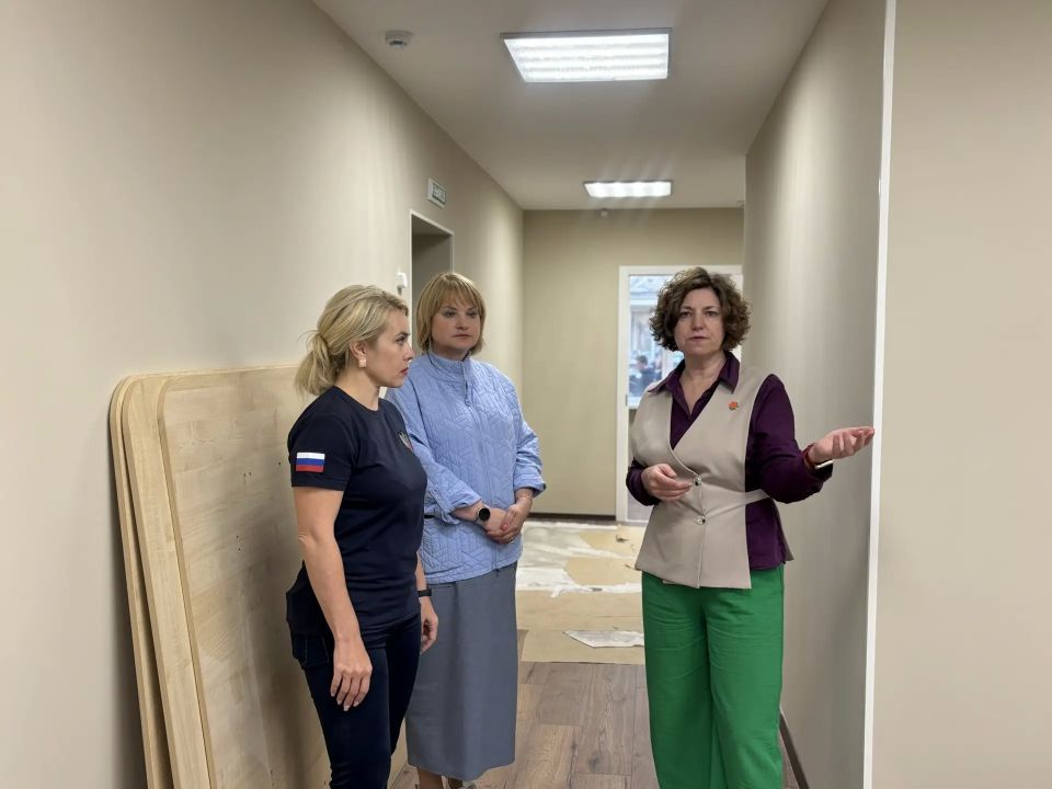 Колыхматова: Проверила ход ремонта Центральной городской детской библиотеки имени В.М. Данилова на улице Гоголя Колыхматова: Проверила ход ремонта Центральной городской детской библиотеки имени В.М. Данилова на улице Гоголя