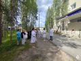 В Муезерской участковой больнице прошла тренировка по эвакуации