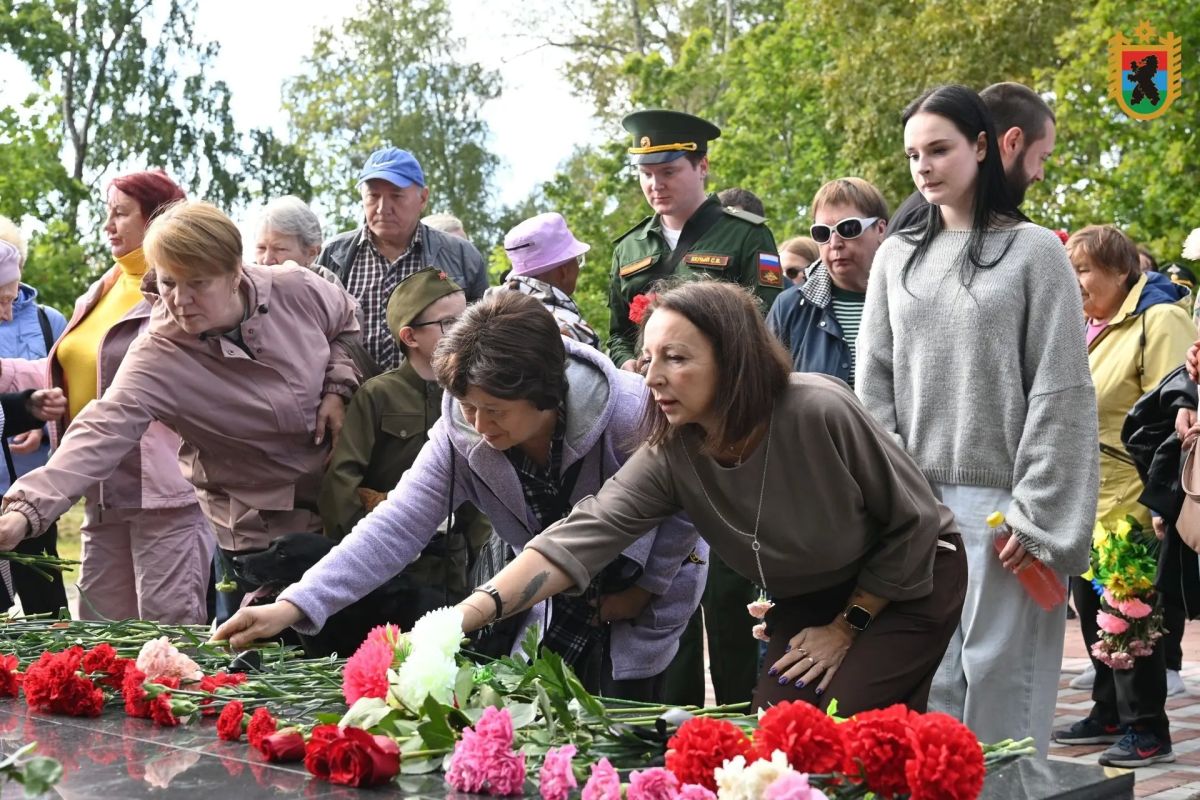 Сегодня в Беломорске открыли памятник героям СВО Сегодня в Беломорске открыли памятник героям СВО