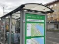 Информационные щиты с маршрутами транспорта появляются на остановках Петрозаводска