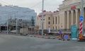 В Петрозаводске начались работы по благоустройству территории на площади Гагарина