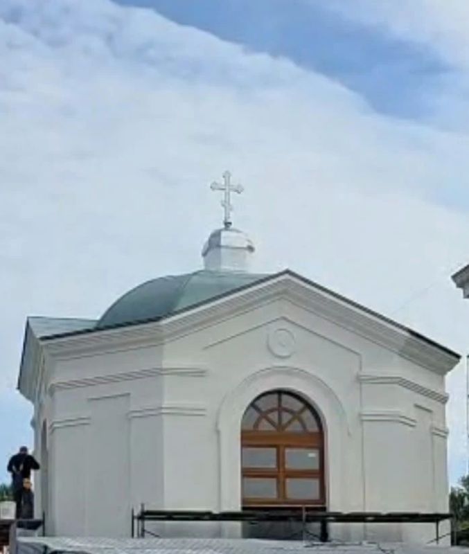 В строящейся часовне на площади Кирова проведут первые молебны В строящейся часовне на площади Кирова проведут первые молебны